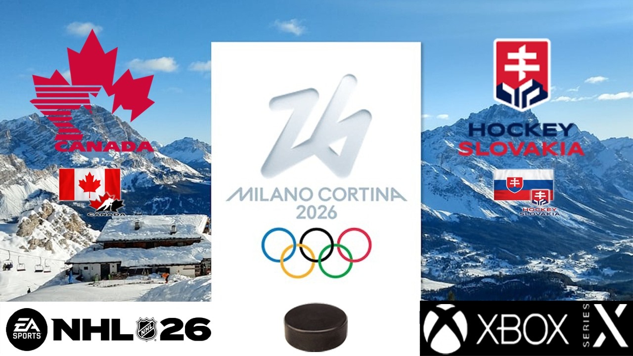 NHL 26 - Olympic Hockey 2026 - Quarterfinal - Canada vs Slovakia