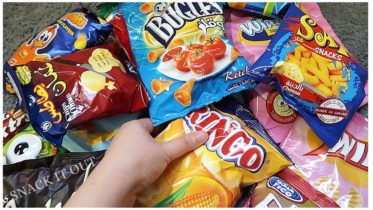 JUNK FOODS from the MIDDLE EAST Countries | Snack It Out