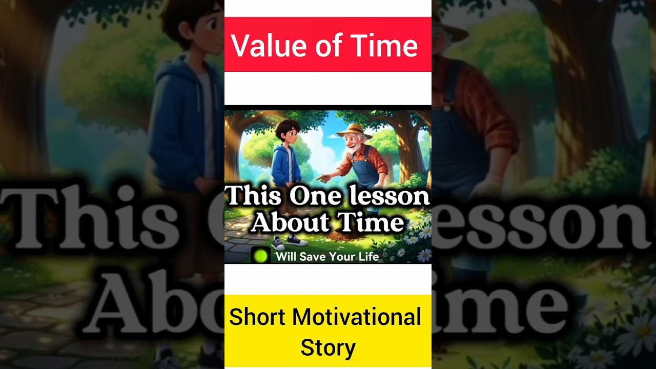 This One Lesson About Time Will Haunt You for Life | Motivational Story | Teenagers story