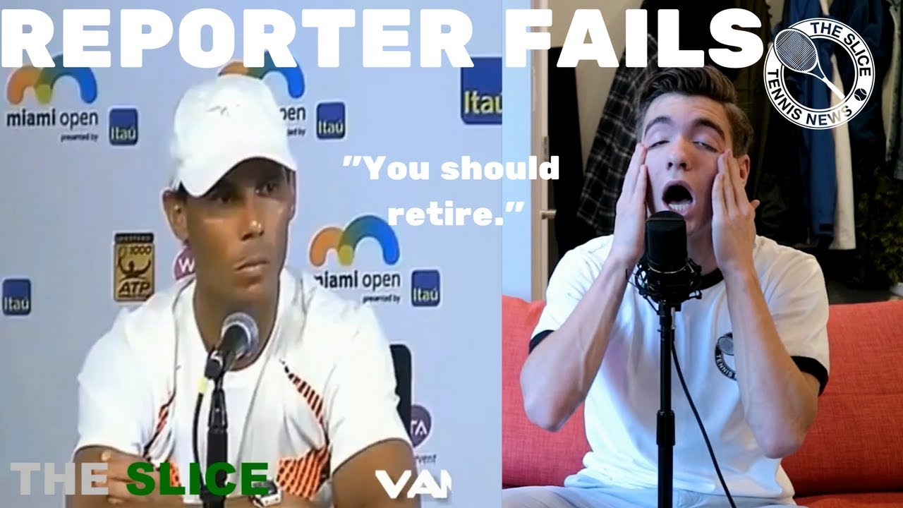 Tennis Players vs. Media Stupid Questions | THE SLICE