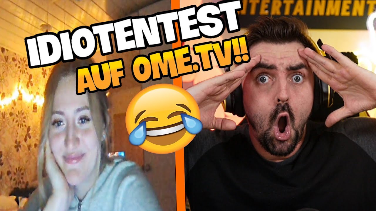IDIOTENTEST auf OmeTv! Ome.Tv EyJulien