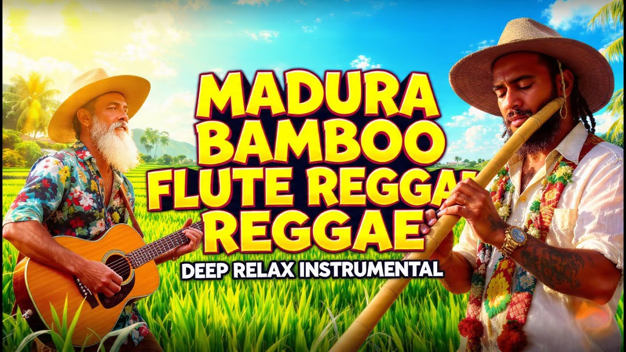 🎋 Madura Bamboo Flute Reggae Instrumental   Yombex Soundscape
