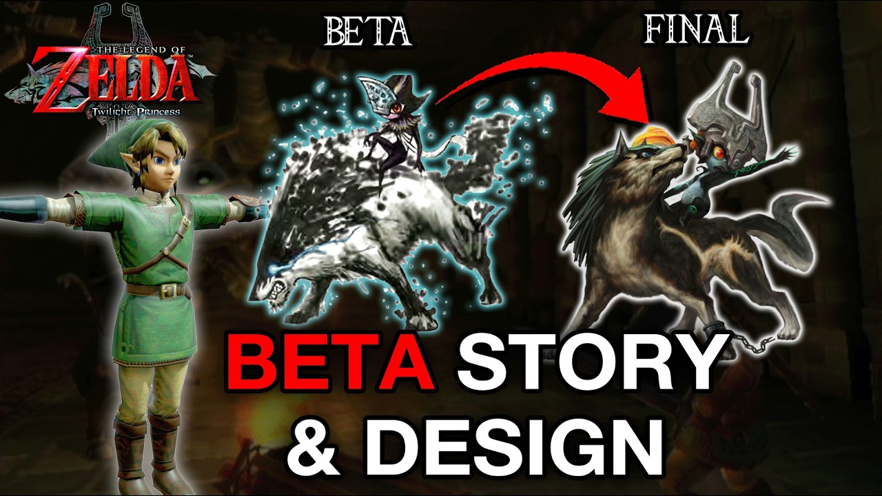Beta Story & Design of Zelda Twilight Princess |  Cut Content