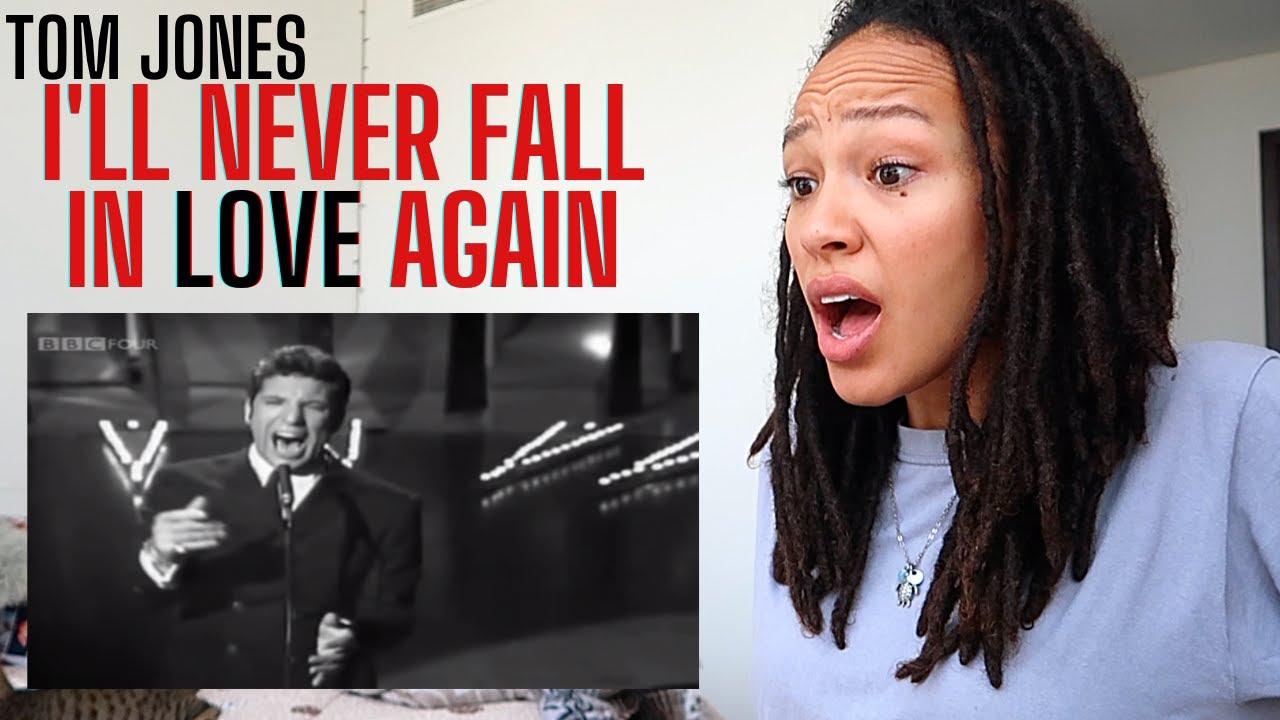 Who broke his 💔and got him singing like this?! |Tom Jones - I'll Never Fall In Love Again [REACTION]