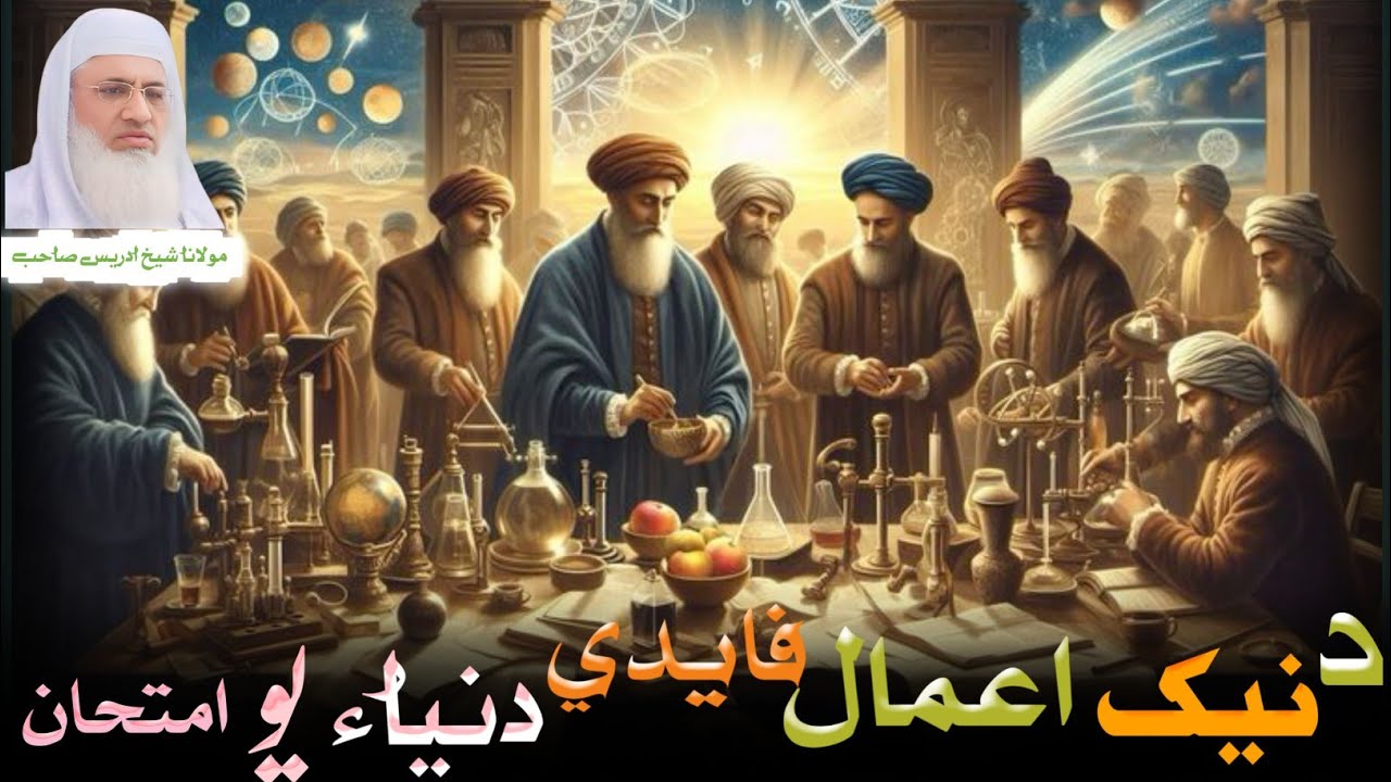 🎙️ د مولانا شیخ ادریس صاحب نوی بیان | د نېکو اعمالو عظیم فایدې او دنیا د امتحان کور