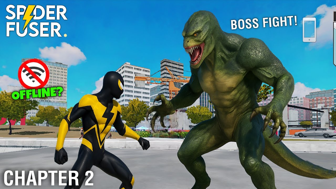 Spider Fuser Chapter 2: New Boss Fight, Offline Mode & Joystick Support Explained! 🔥