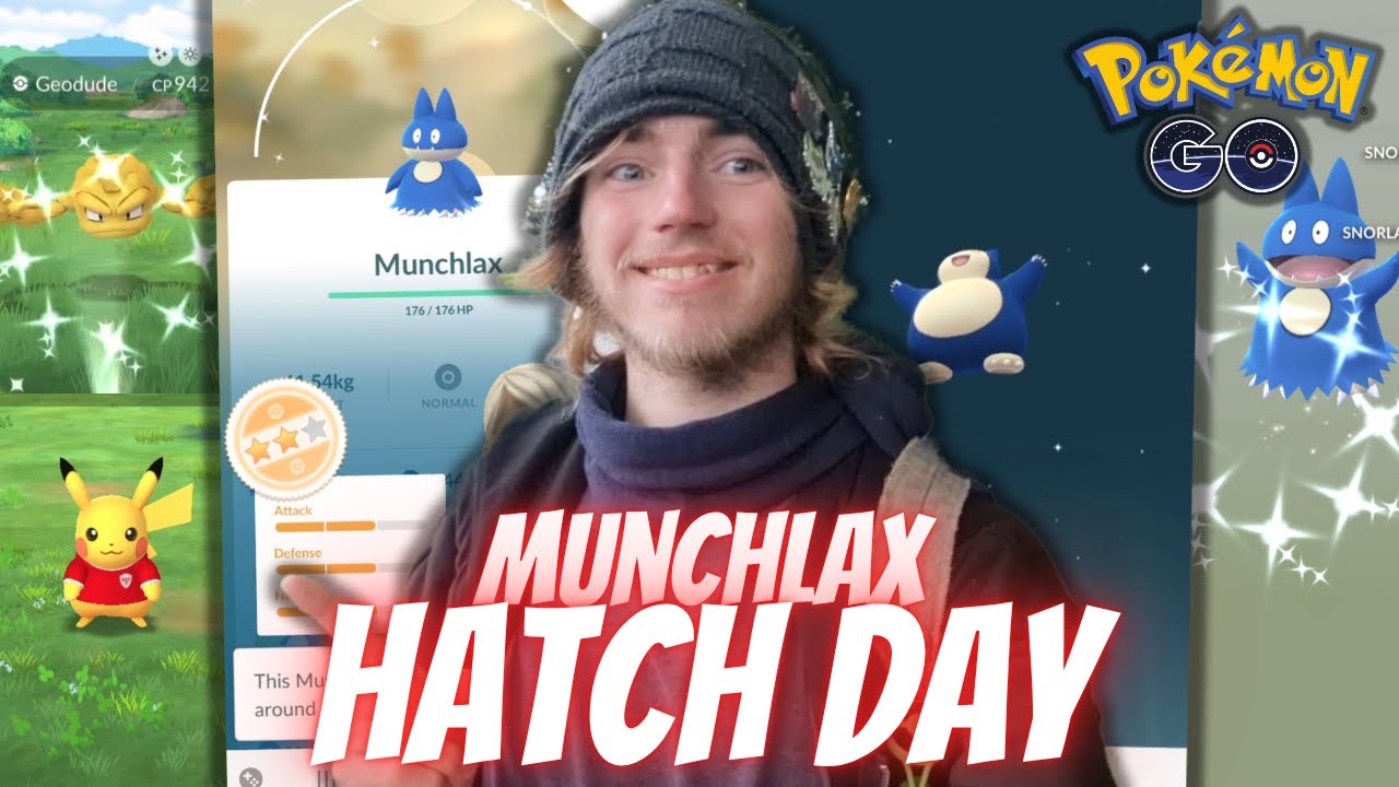 Over 150 Eggs Hatched on *MUNCHLAX* Hatch Day! This is as rare as a SHUNDO! - Pokémon GO