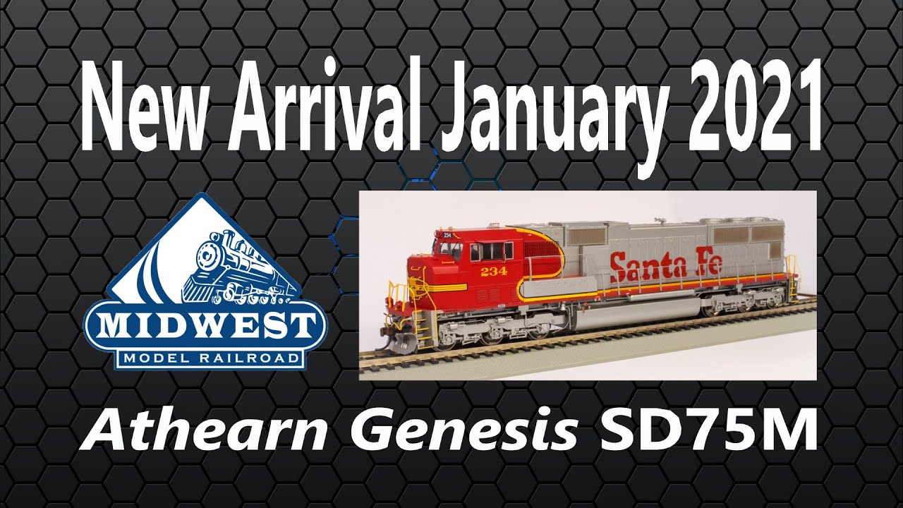 New Arrival - HO Scale Athearn Genesis SD75M