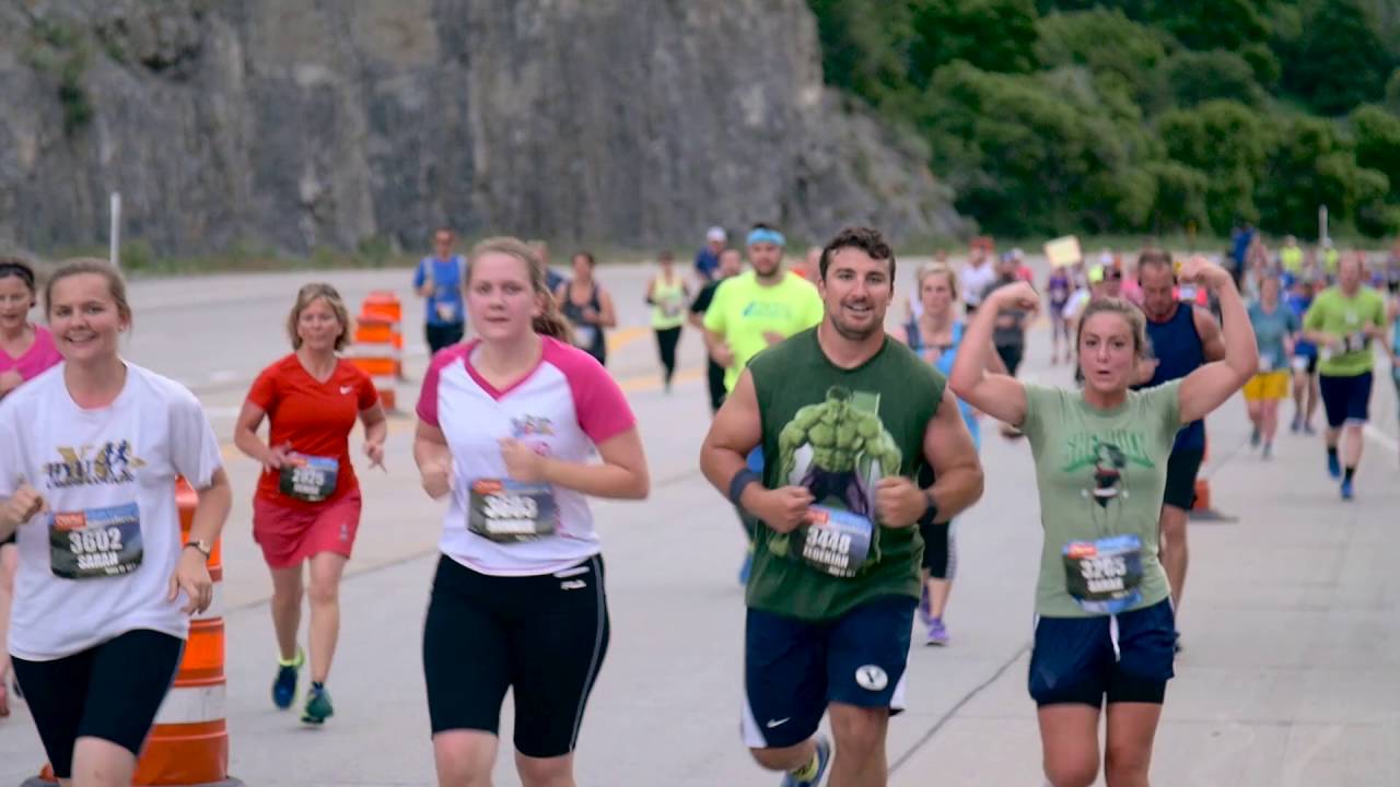2016 Utah Valley Marathon Race Video - PAIN YOU ENJOY!