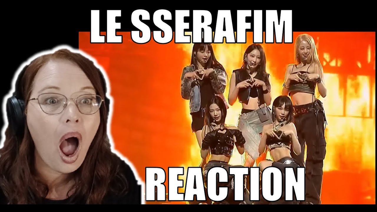 GINGER T REACTS TO LE SSERAFIM'S 2022 MMA PERFORMANCES