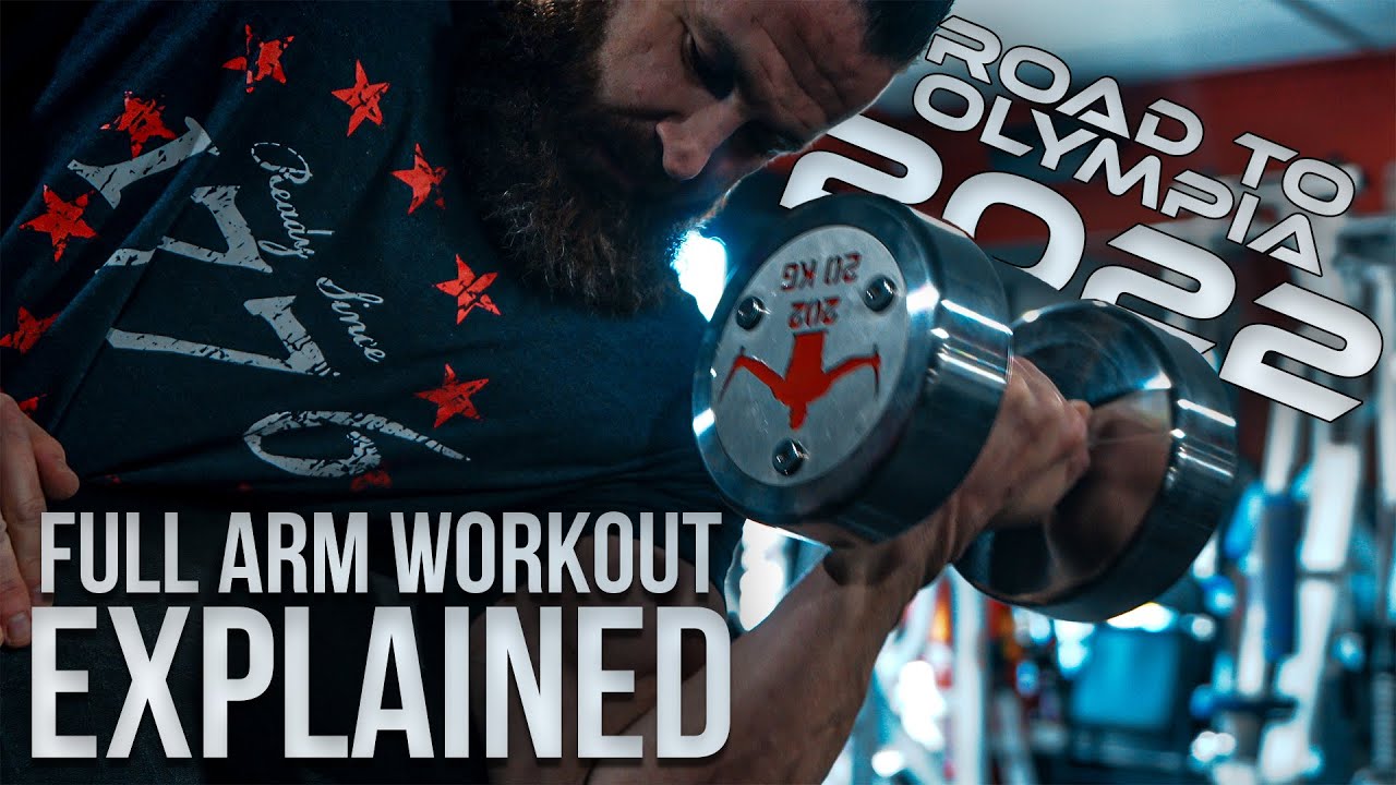 Road to the Olympia - Chapter 5 - New Split - FULL ARM Day - Terrence Ruffin and Hypertrophy Coach