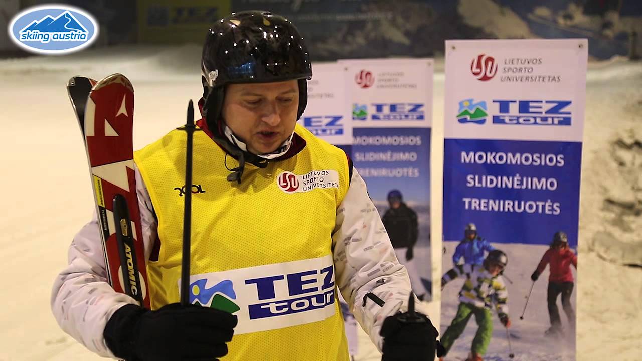 Techninis pasirengimas prieš čiuožimą slidėmis. 2 pamoka
