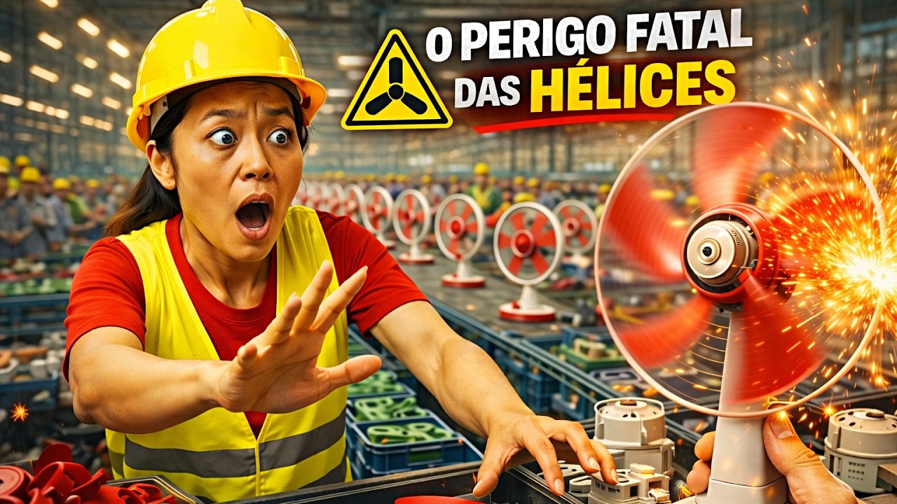 COMO SÃO FEITOS OS VENTILADORES NO PROCESSO INDUSTRIAL