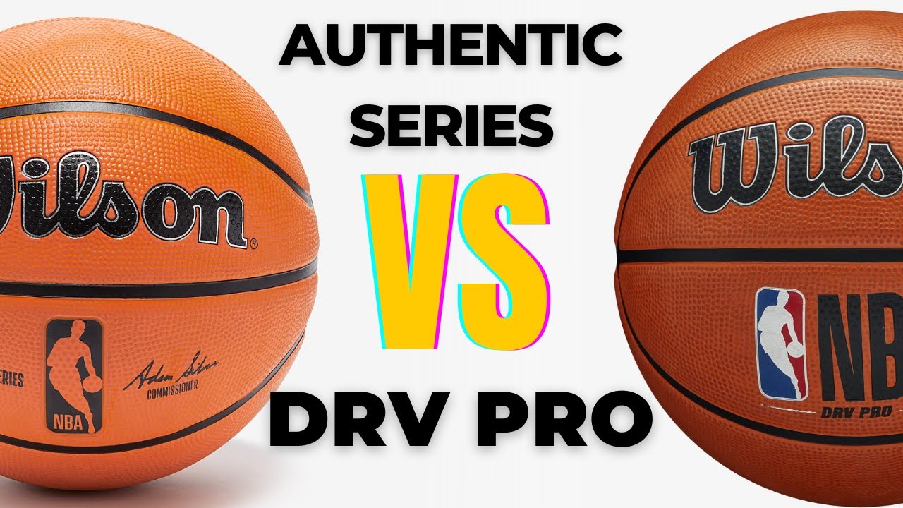 Wilson Outdoor Basketball Head to Head Test! Authentic VS DRV PRO