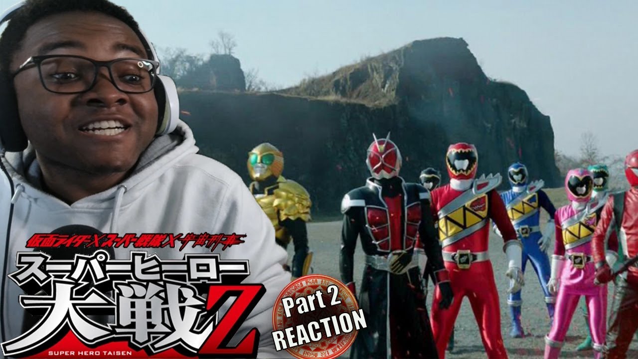 Kamen Rider &times; Super Sentai &times; Space Sheriff: Super Hero Taisen Z: REACTION