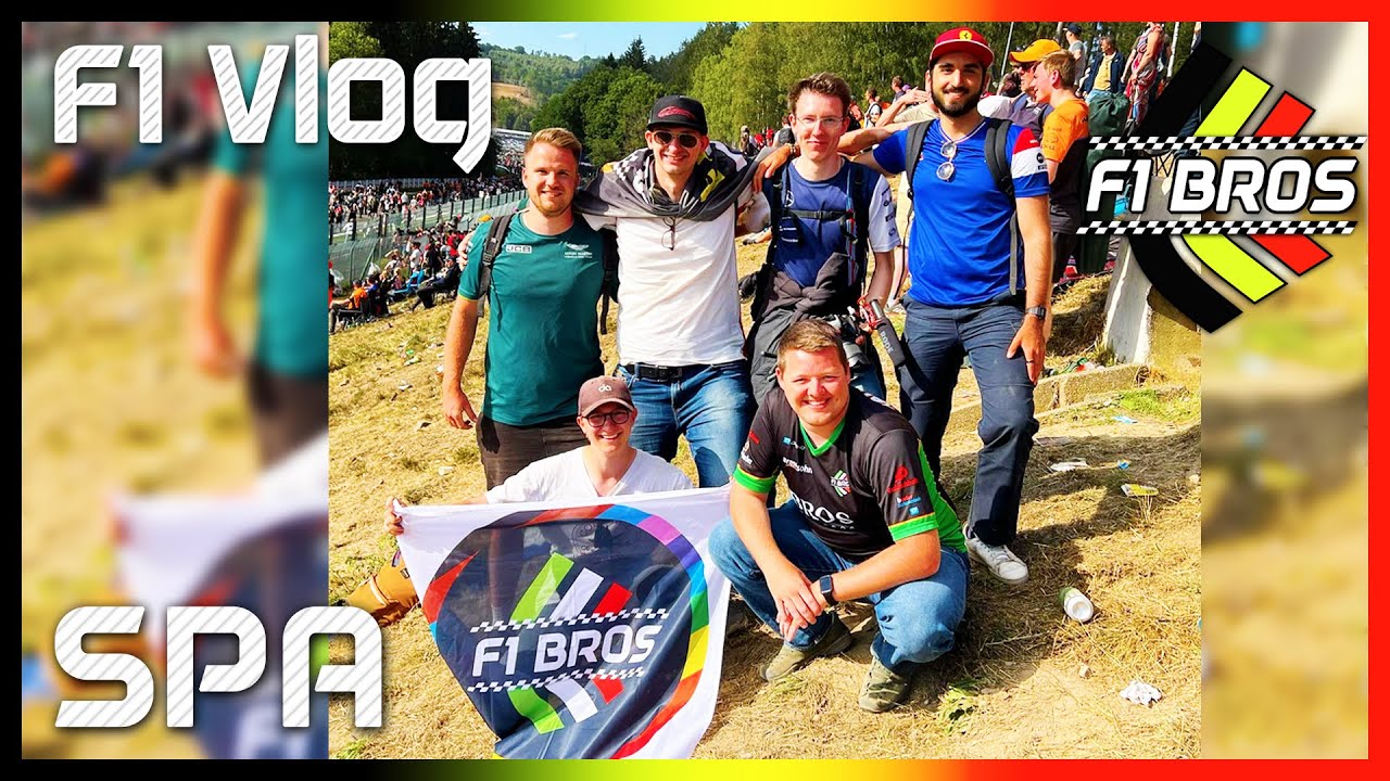 Es gibt nix besseres als direkt an der Strecke!! - SPA F1 2022 VLOG | F1 Bros League | KrazyKennez
