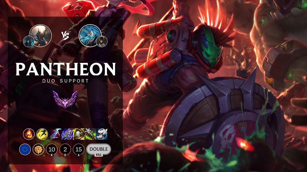 Pantheon Support vs Zilean - EUW Master Patch 12.17