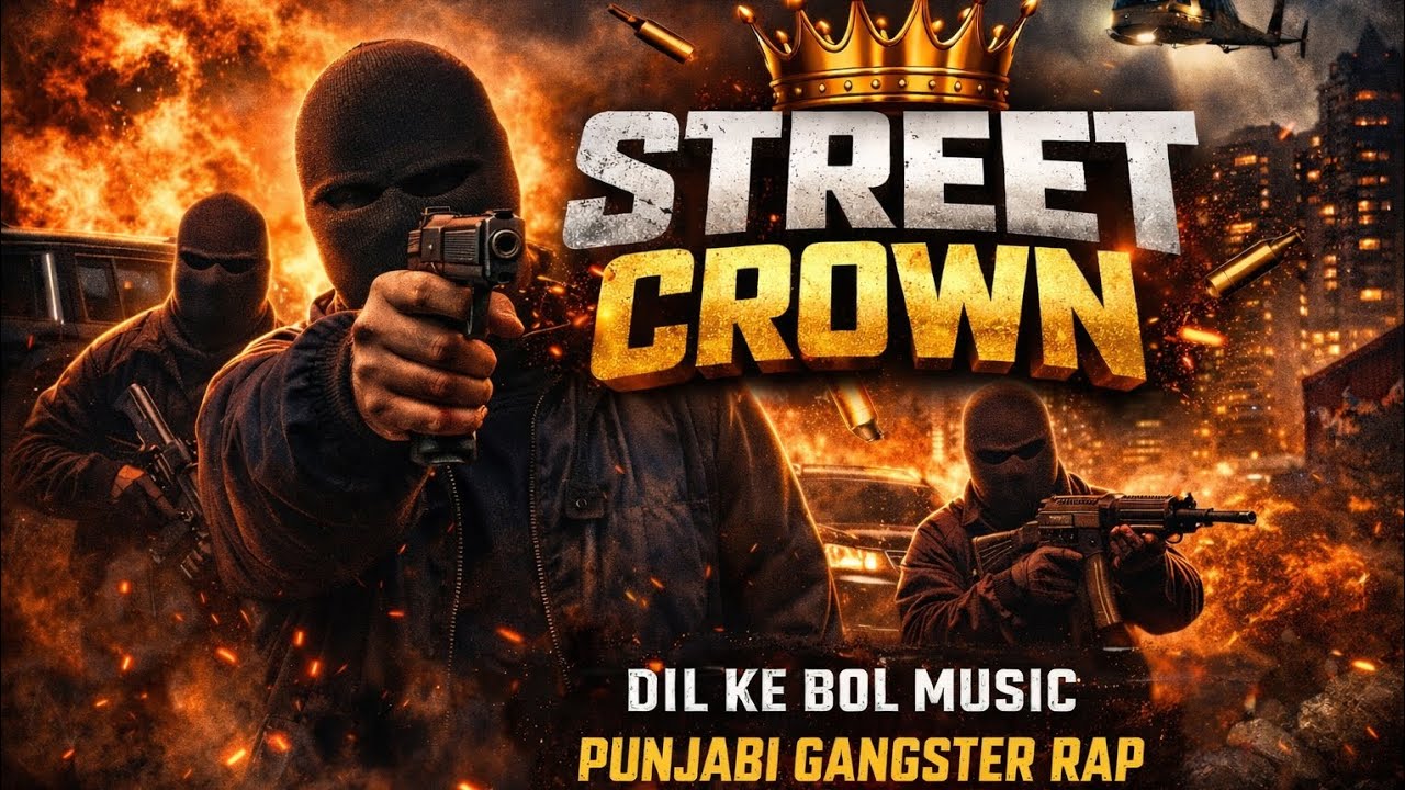 STREET CROWN 👑 | Punjabi Gangster Rap 2026 | Full Attitude Song | Dil Ke Bol Music #trendingshorts