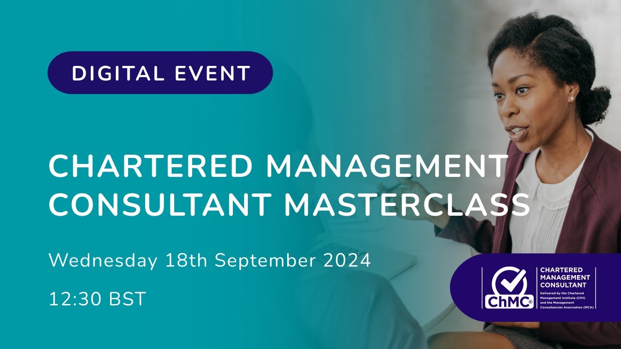 Chartered Management Consultant Masterclass