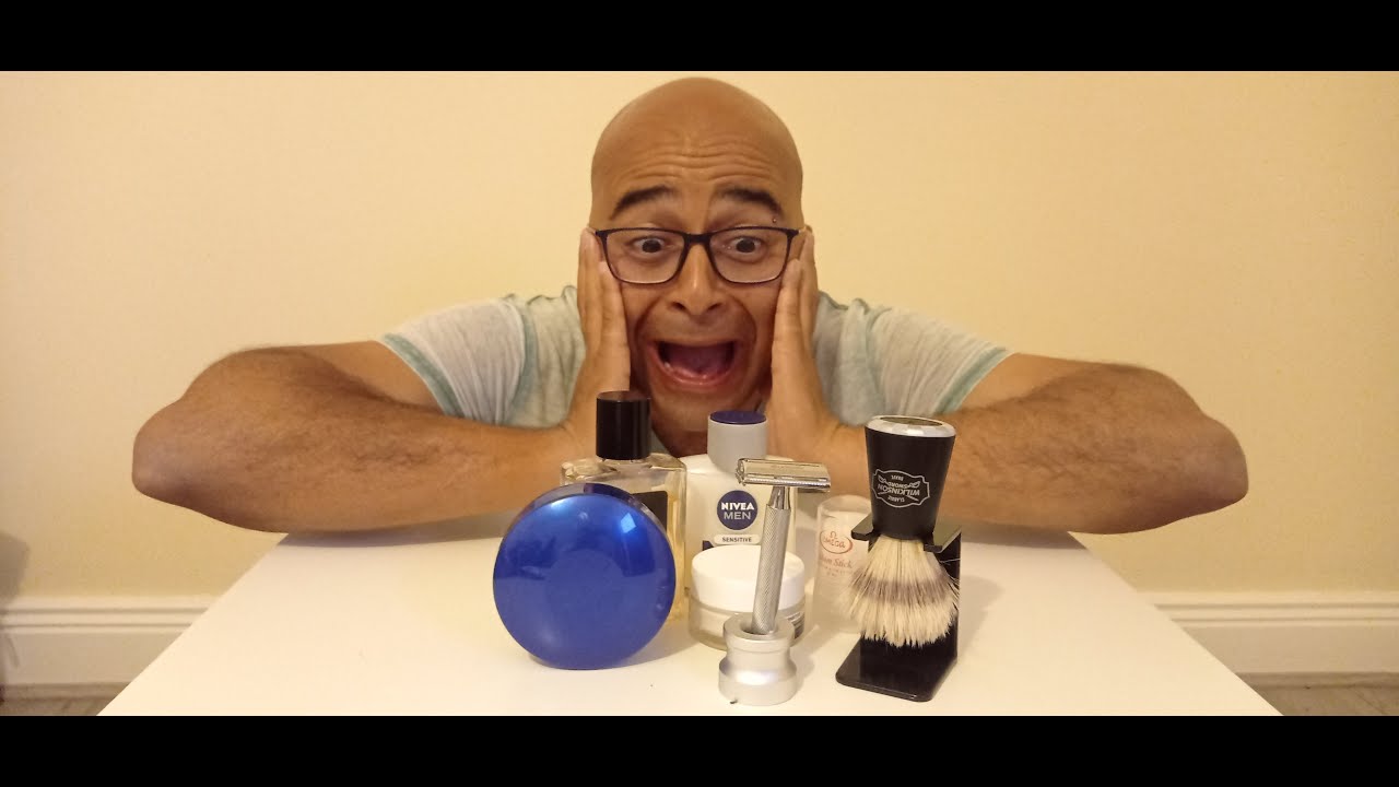 Впервые бреюсь безопасной бритвой (DE Razor). Набор бритв Wilkinson Sword.