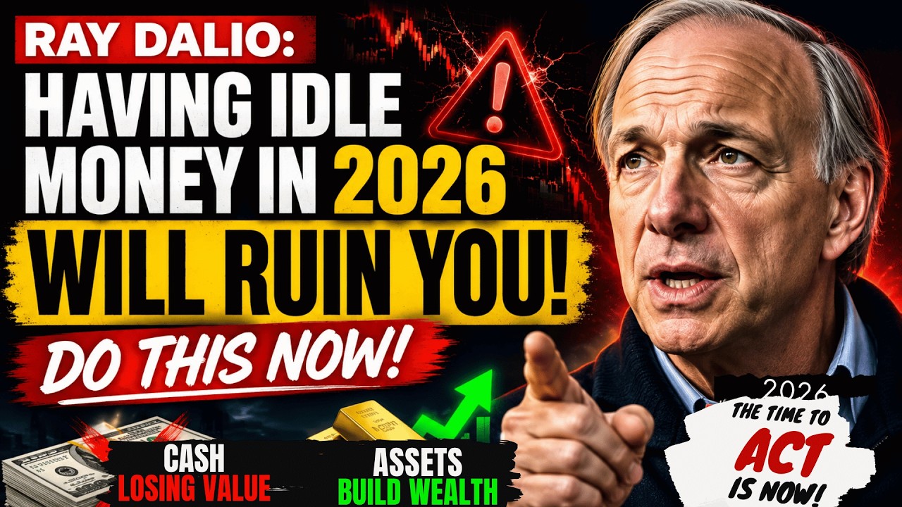 Ray Dalio  Having Idle Money in 2026 Will Ruin You &mdash; Do This Now 16 june