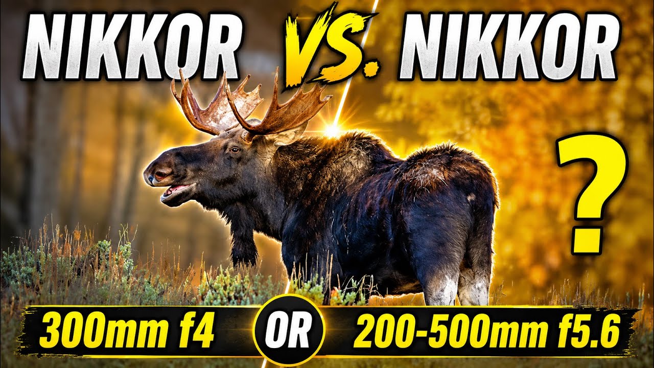 NIKKOR vs. NIKKOR: Which Nikon telephoto to buy, the 300mm f4 AF-S or 200-500mm f5.6?