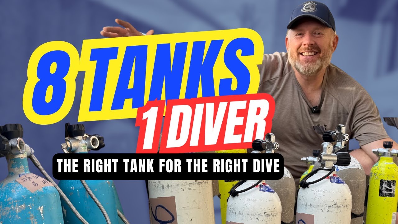 Why I Own 8 Different Diving Tanks (And When I Use Each One)
