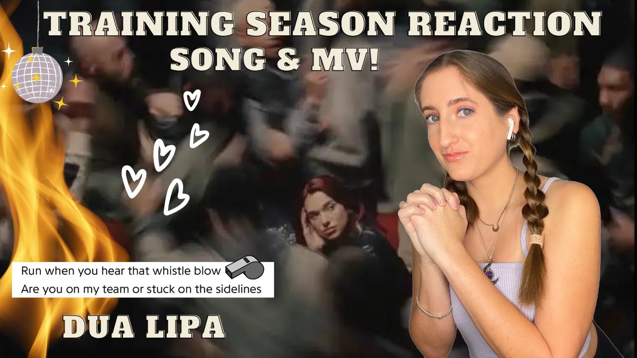 Dua Lipa Training Season Reaction😍 #dualipa #trainingseason #houdini