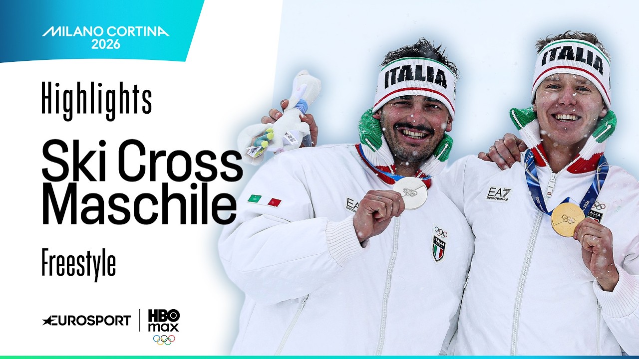 ITALIA EPICA nello Ski Cross: Deromedis oro, Tomasoni argento  | HIGHLIGHTS | #MilanoCortina2026
