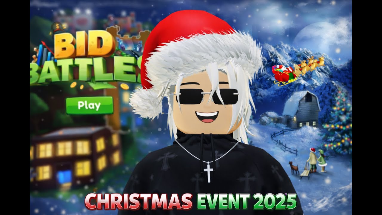 BID BATTLES CHRISTMAS EVENT 2025!!! MERRY CHRISTMAS
