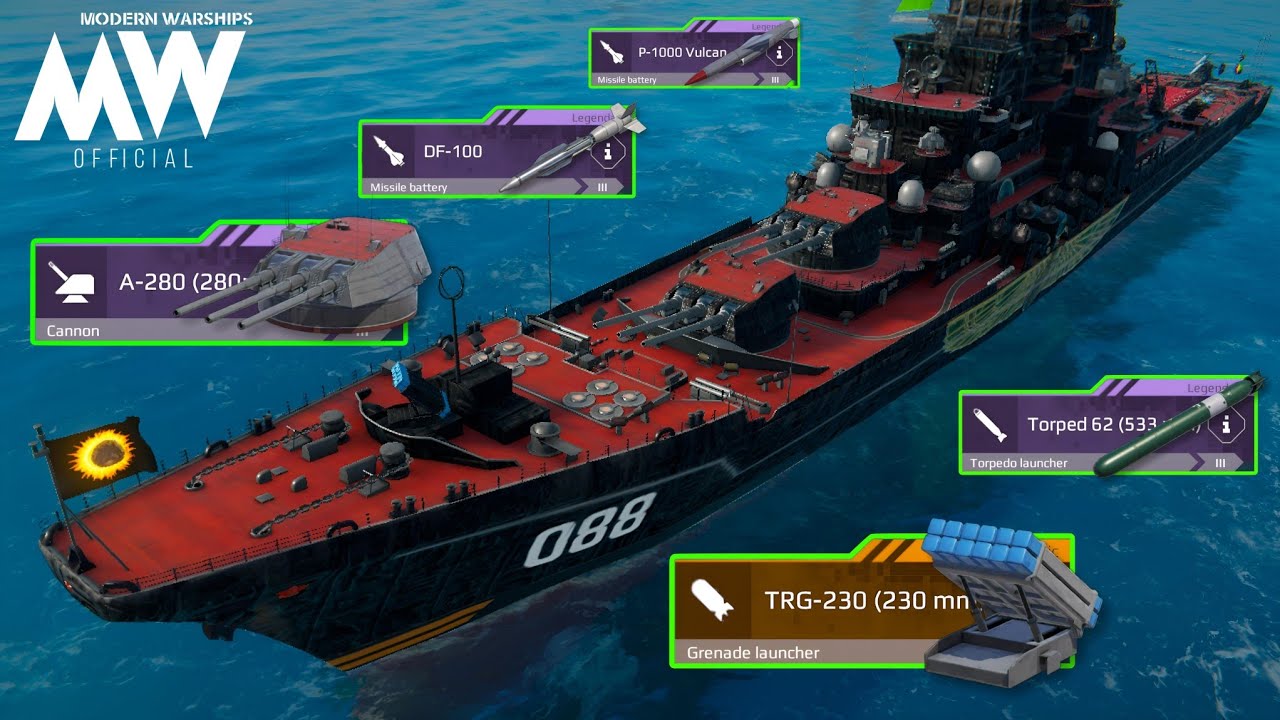 RF Admiral Isakov - like Cruiser but DNA battleship🔥- Modern Warships