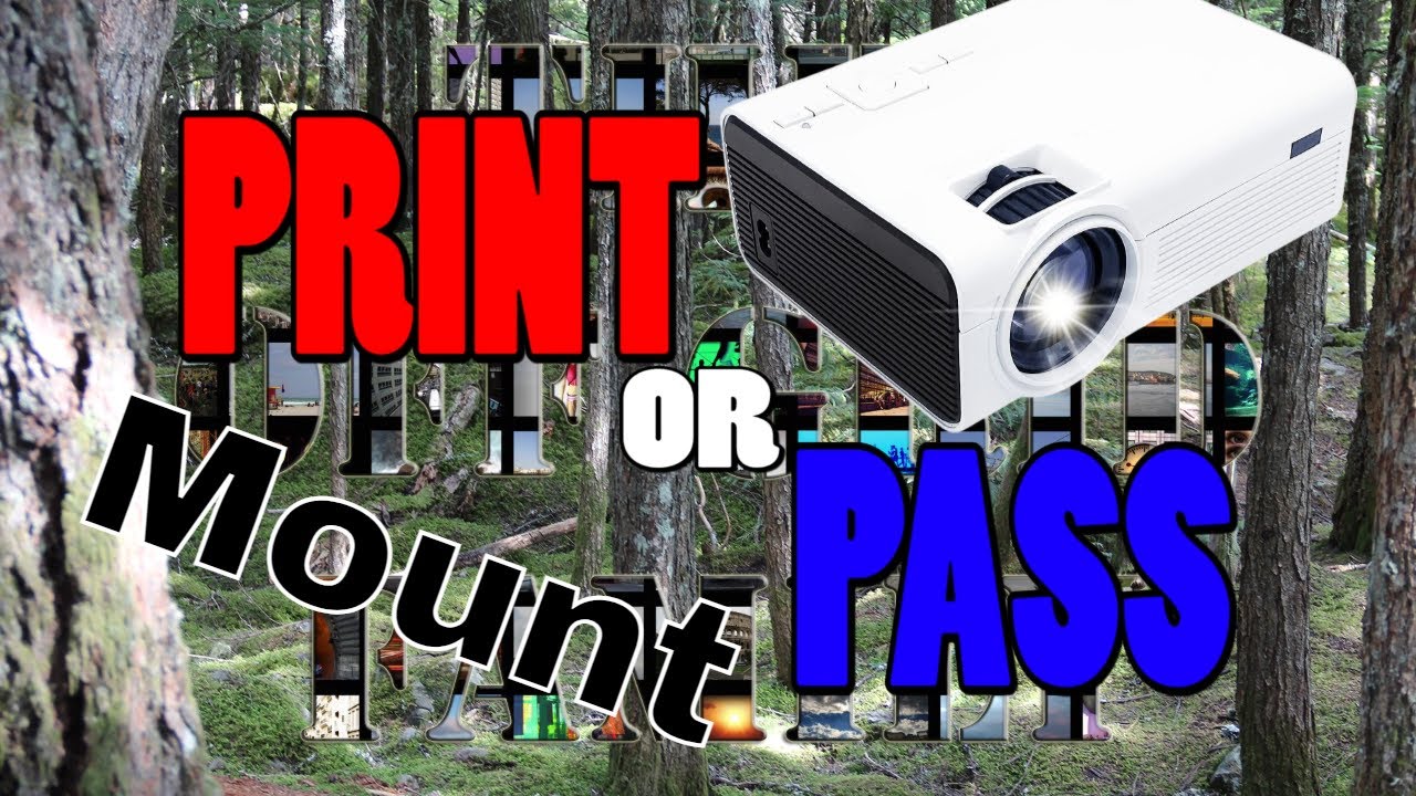 3D Printable Projector Mount (Print Or Pass)