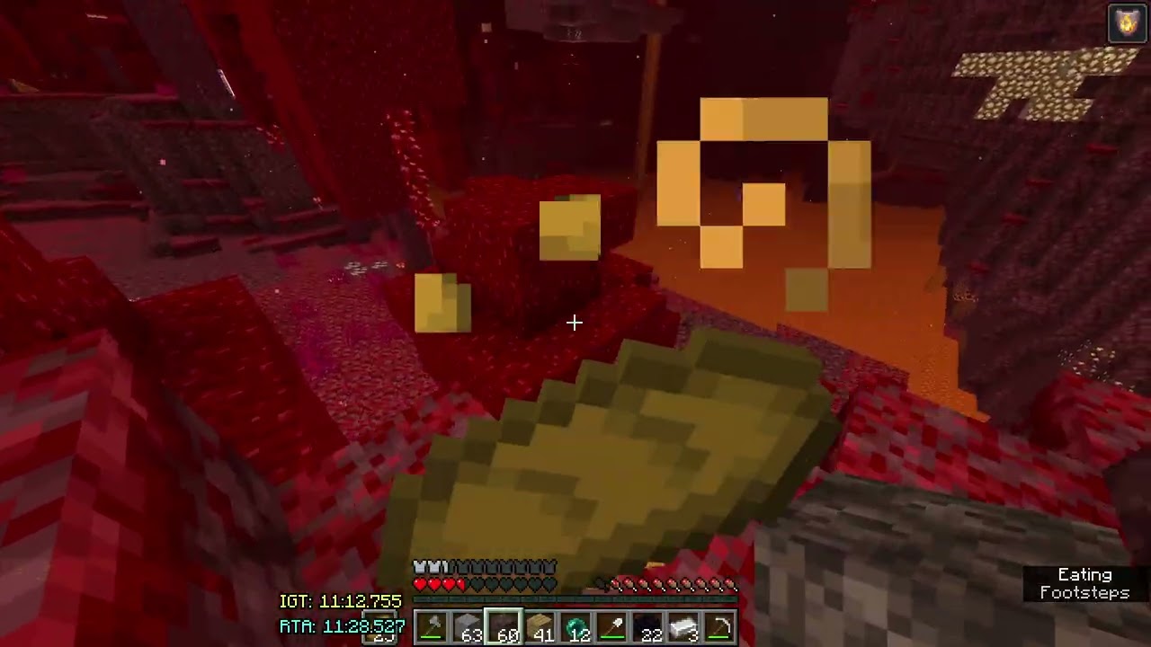 Minecraft RSG 19:42 First ever sub 20 Run