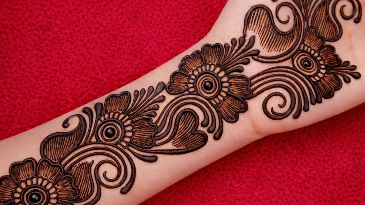Very Beautiful Stylish Front Hand Mehndi For Eid | Arabic Mehndi Design | Eid Mehndi | Mehndi Design