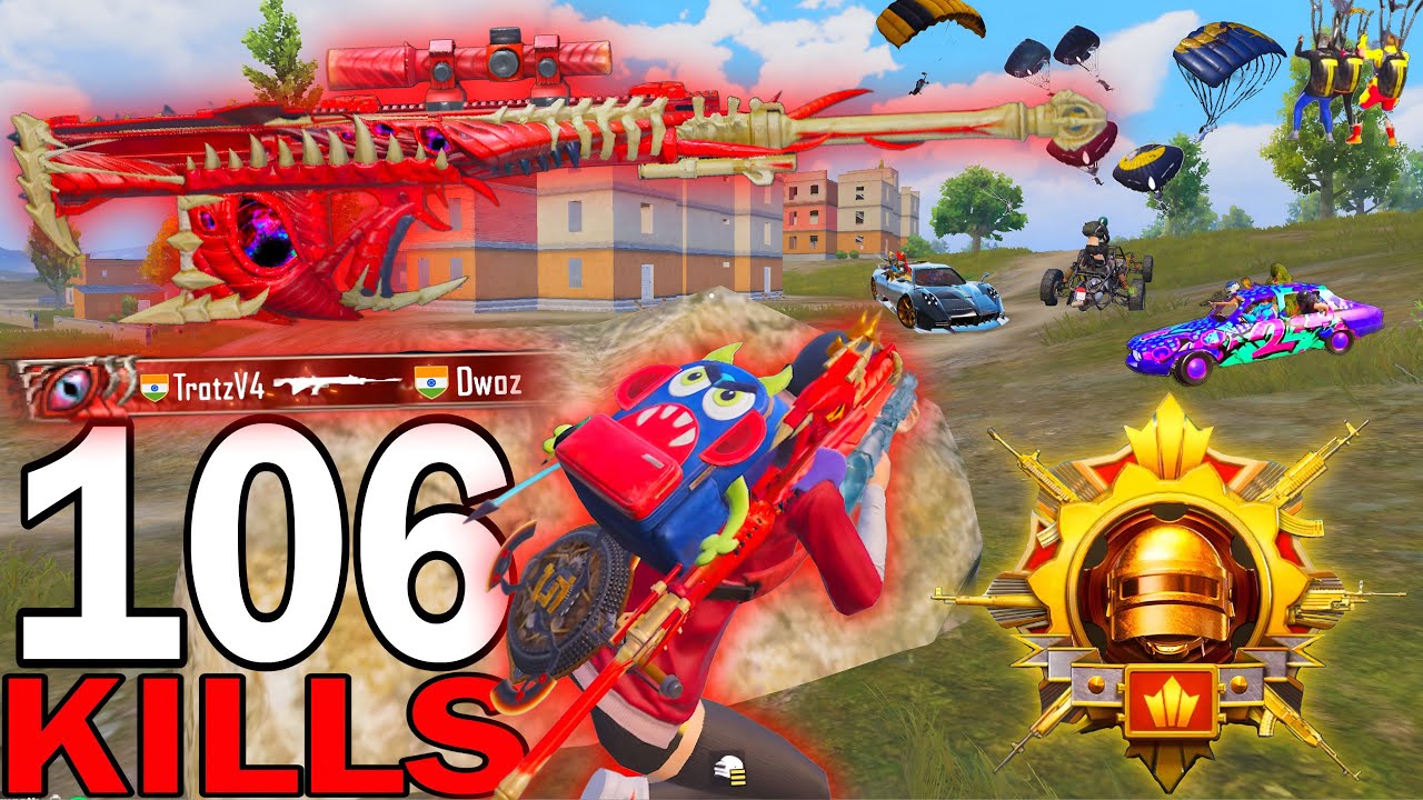 106 KILLS!🔥EVERY PUBG PLAYER SHOULD WATCH THIS GAMEPLAY 😍SAMSUNG,A7,A8,J2,J3,J4,J5,J6,J7,XS