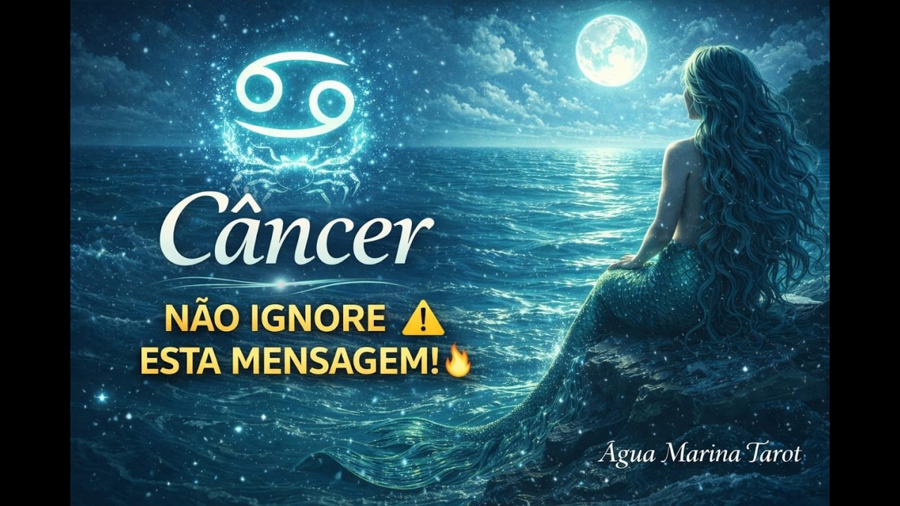 CÂNCER ♋ VOCÊ PRECISA OUVIR ISSO AGORA! REVELAÇÃO IMPORTANTE NO AMOR 💖🌙