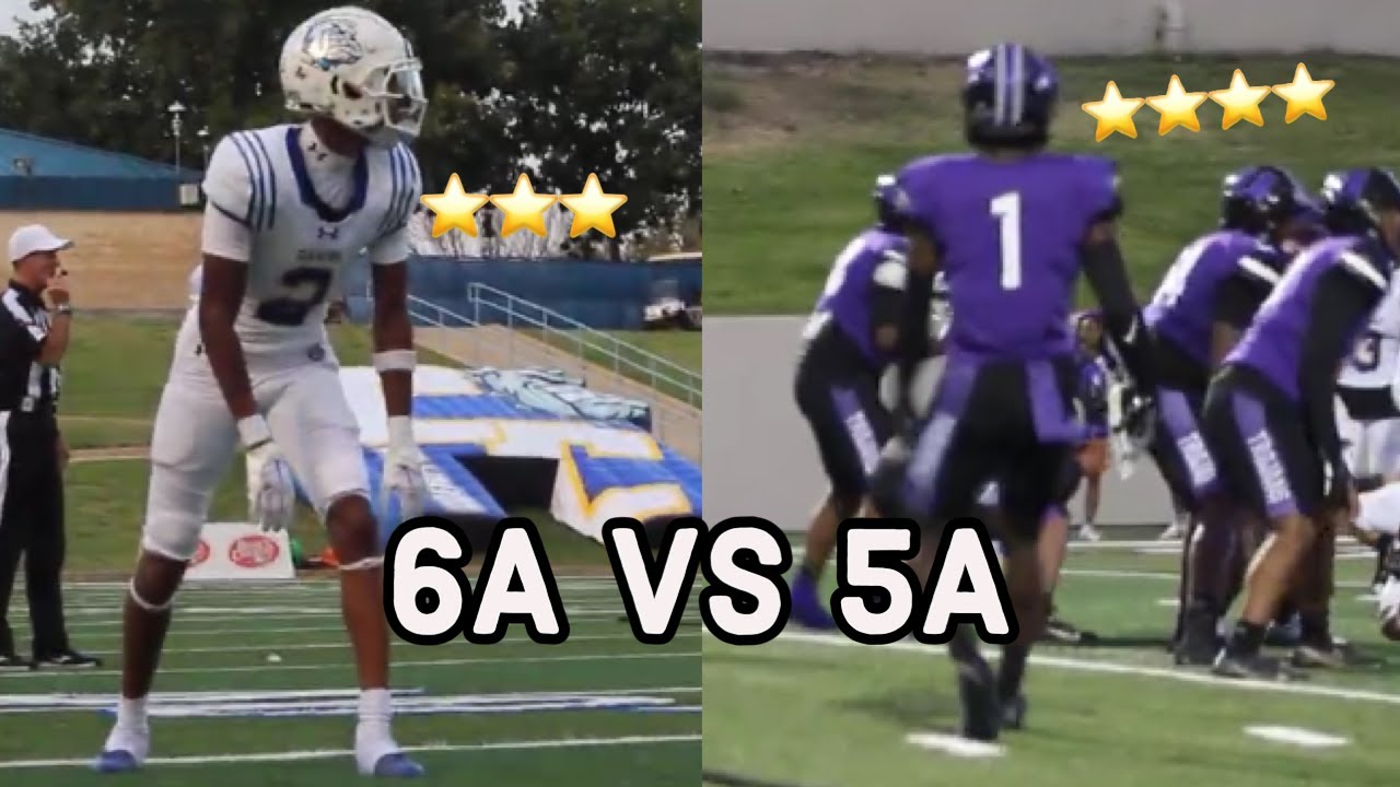 HEATED 6A VS 5A MATCHUP!!! Waco University VS Copperas Cove 2023
