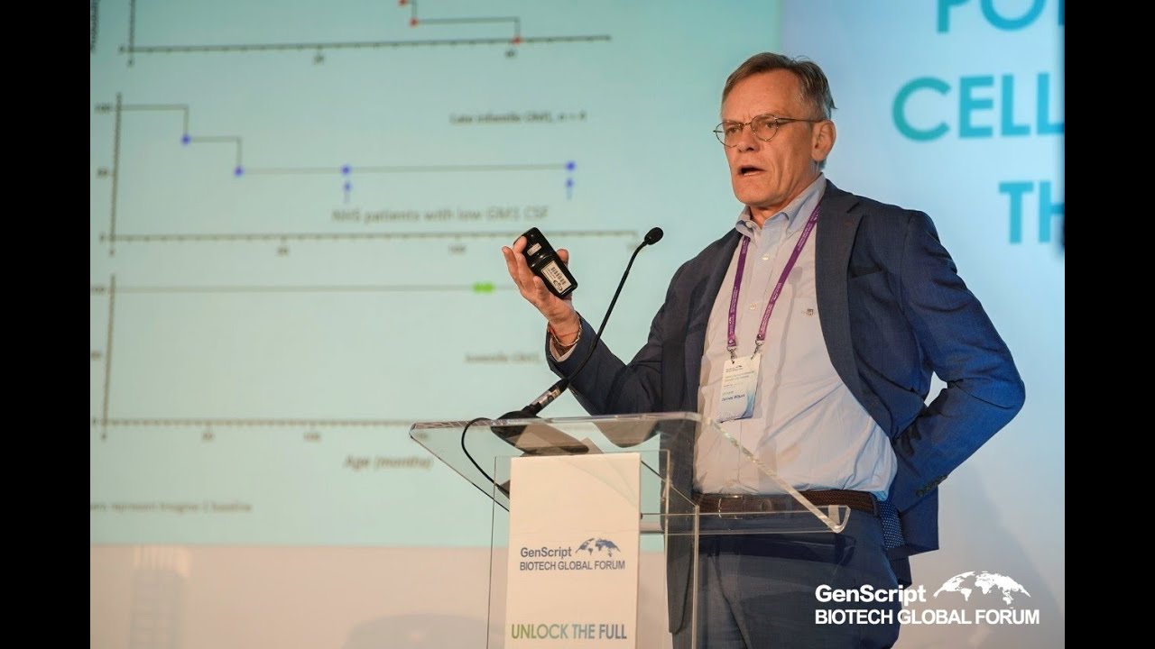 Keynote Speech From Dr. James Wilson Talking About Genetic Medicine on Treating Rare Disease