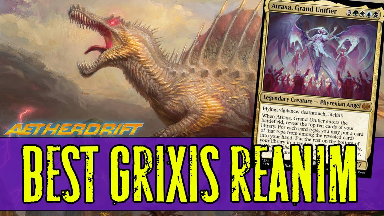 Просто ЛУЧШАЯ КОЛОДА ! MTG Arena Best Grixis Reanimator Aetherdrift DECK GUIDE