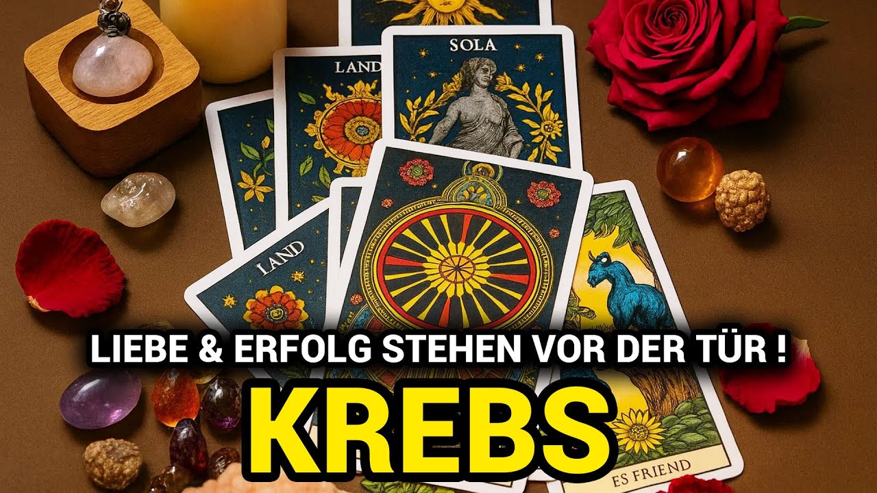 KREBS ♋️  DEIN SCHICKSAL IST BESIEGELT! LIEBE, GELD & NEUANFANG KOMMEN SCHNELLER... #krebs