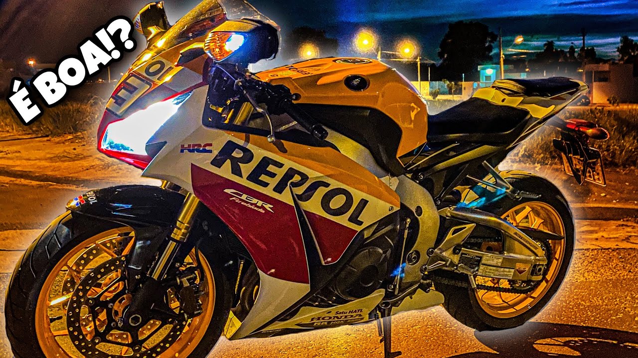 CARENADA É BOA PARA ANDAR NA CIDADE? | CORREDOR DE REPSOL 1000RR