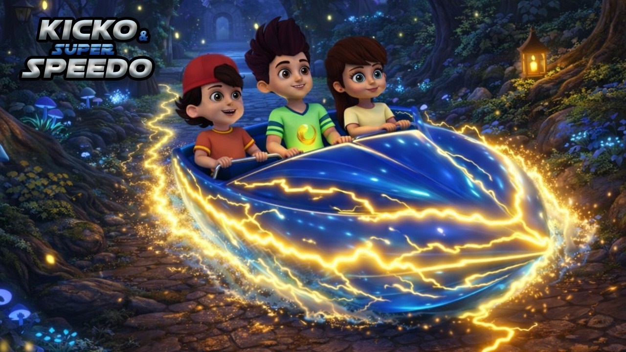 Kicko ने चलायी Lightning Wave Boat का Secret Path | Kicko & Super Speedo |Episode In Hindi|Kids Show