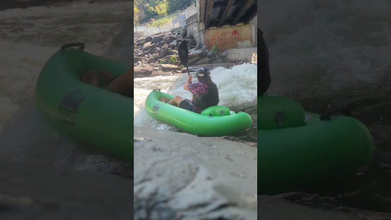 30 min River Surf Session Ocoee River - Surfing and testing out the NYCE Nugget at Hells Hole Rapid