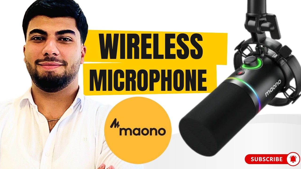 Maono PD200W Hybrid Mic Review | Wireless + USB + XLR Podcast Setup Test