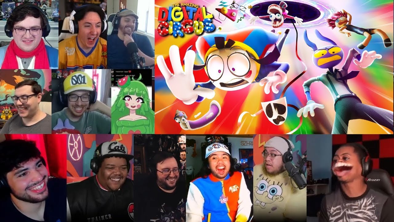 THE AMAZING DIGITAL CIRCUS - Ep 5: Untitled Reaction Mashup