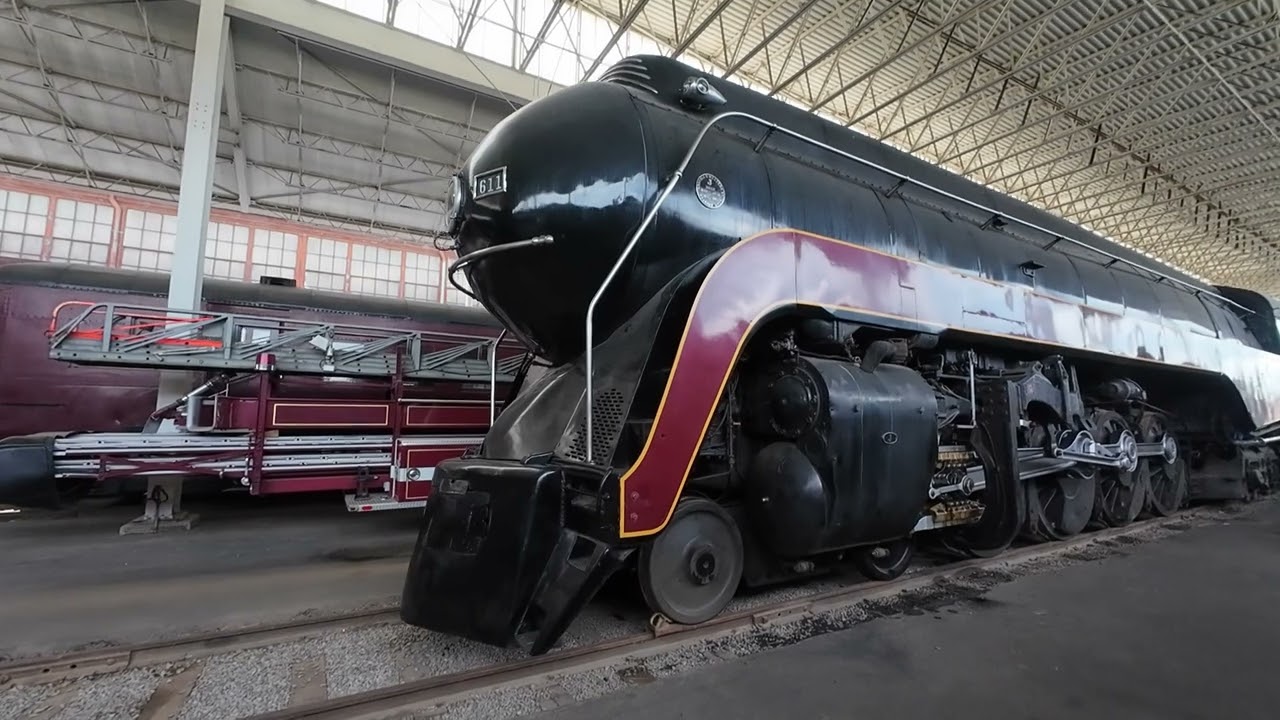 Touring the Railroad Yard at the Virginia Museum of Transportation | ft. N&W #611 and N&W #1218