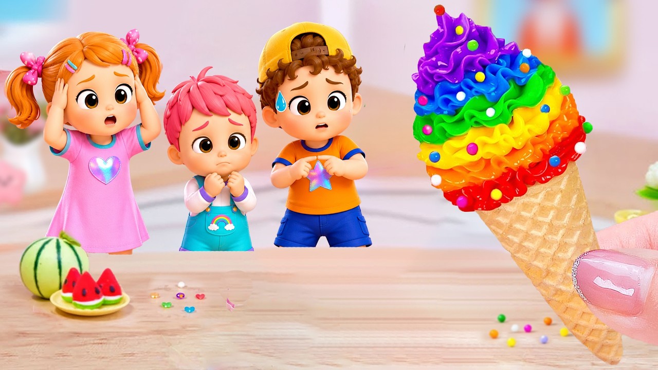 Amazing Rainbow Ice Cream🍦🌈 How To Make Mini Rainbow Ice Cream Decorating Ideas ✨ Sweet Cake Master