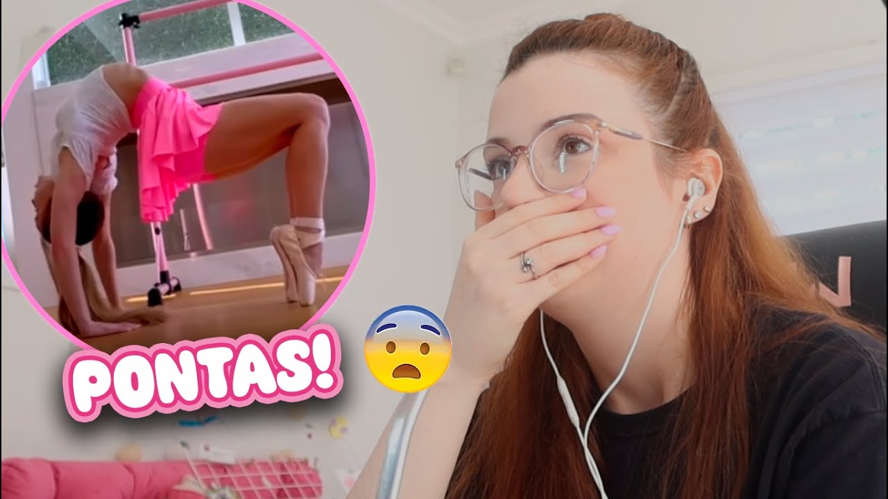 ANNA MCNULTY USOU SAPATILHA DE PONTAS! - REACT | Lu Corti
