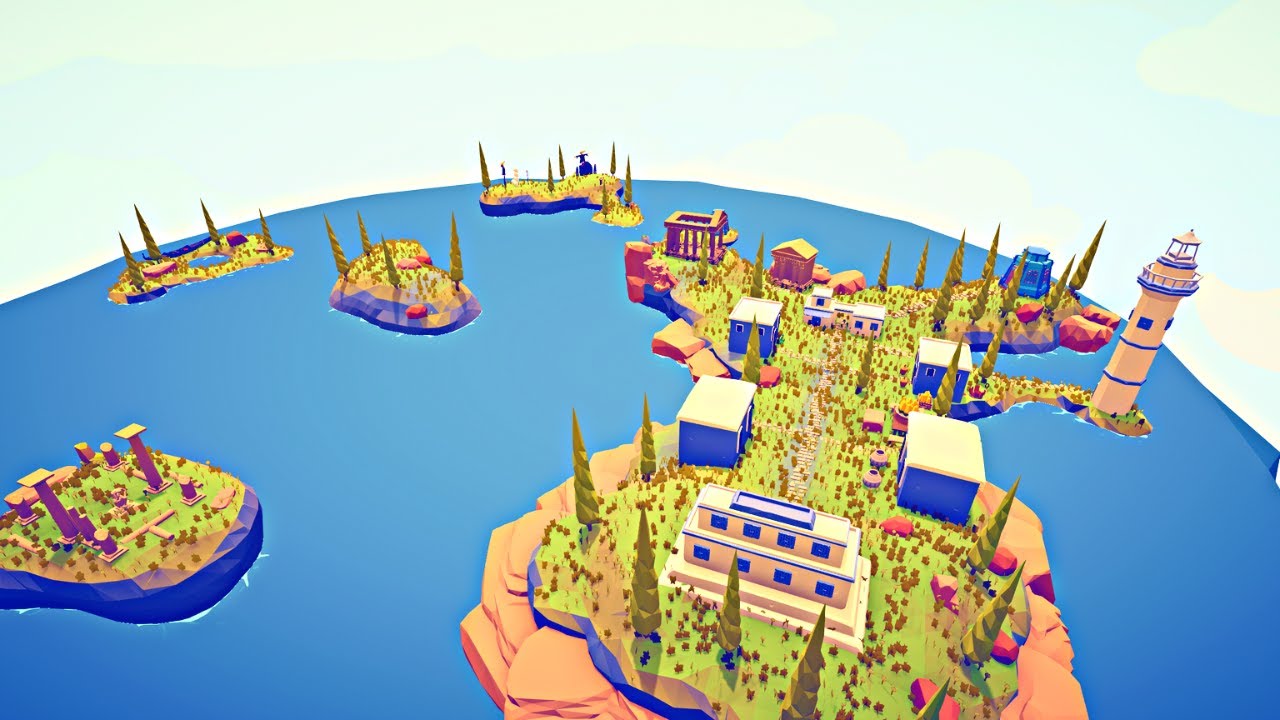 ANCIENT ISLANDS | TABS Map Creator Timelapse