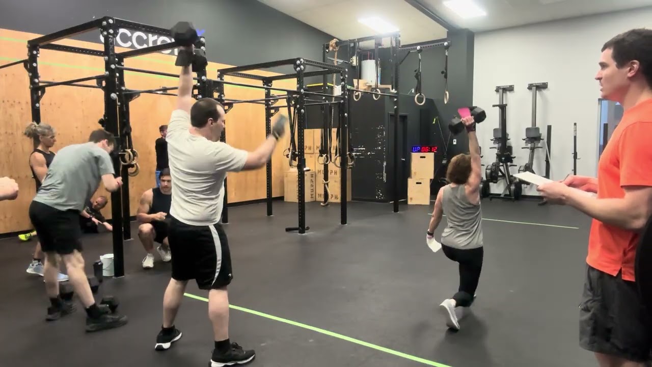 Crossfit Open 26.2👌💪 112 reps
